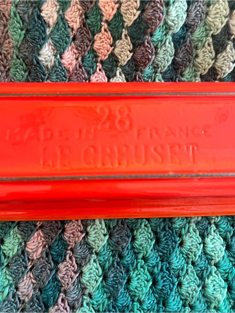 Le Creuset Volvanic Orange #28 Covered Pâté Terrine Mold